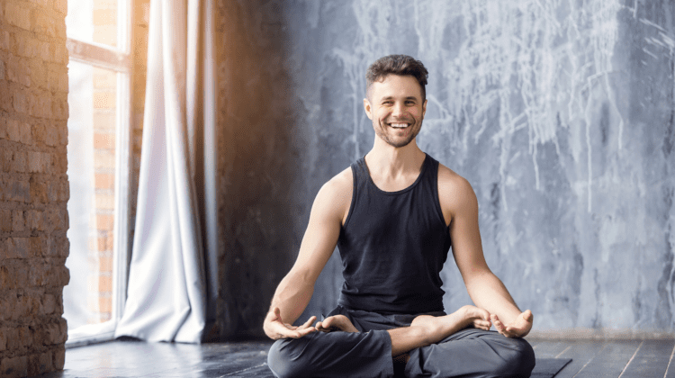 yoga per uomo uomini